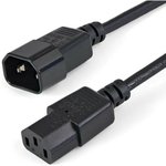 Кабель питания Filum FL-PC10-C13-C14-0.6M С13- C14, 3х0.75мм², 220В, 10A ...
