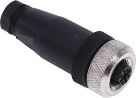Фото 1/5 Circular Connector, 5 Contacts, Cable Mount, M12 Connector, Socket, Female, IP67
