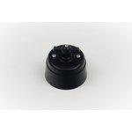 Выключатель поворотный с корпусом из пластика серии "ВЕКТОР" (черный) ВПП02