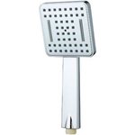 Лейка для душа LUXE квадрат 1 функция, 100x100мм, хром 34347