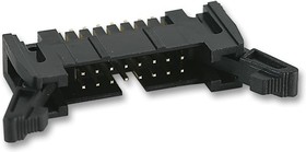 Фото 1/4 N3764-6302RB, Pin Header, длинная защелка, Wire-to-Board, 2.54 мм, 2 ряд(-ов), 64 контакт(-ов)