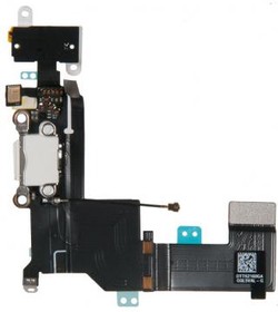 (iPhone SE) шлейф c разъемом зарядки для Apple iPhone SE, белый