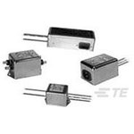 6EQ3, Corcom Q 6A 250 V ac 50/60Hz, Flange Mount RFI Filter, Wire Lead, Single Phase