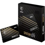Твердотельный накопитель SSD MSI 960GB SATA 2.5" SPATIUM S270