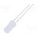 OSW5DK5TK2A, LED; 4.8mm; white cold; 750?1120mcd; 180°; Front: flat; 2.7?3.4V