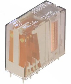 Фото 1/2 6-1393234-8, Power Relay 24VDC 8A DPDT(29x12.6x25.5)mm THT