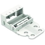 Mounting adapter for 5-wire terminal blocks, 221-515