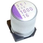 50SVF10M, Конденсатор: полимерный, 10мкФ, 50ВDC, SVF, SMD, ±20%, -55-105°C