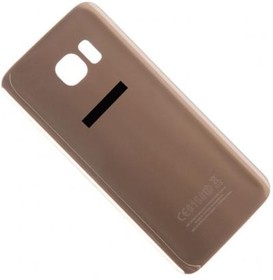 (S7 Edge) задняя крышка для Samsung для Galaxy S7 Edge золотая AAA