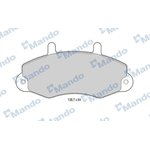 MBF015009, Колодки тормозные FORD Transit (94-00) передние (4шт.) MANDO