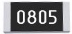 Резистор постоянный SMD 0805 1.1K 5% / RC0805JR-071K1L (RS-05K112JT)