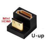 Переходник mini HDMI на HDMI U вверх