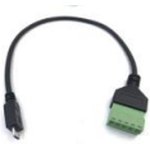 Кабель со сборным разъемом micro USB папа