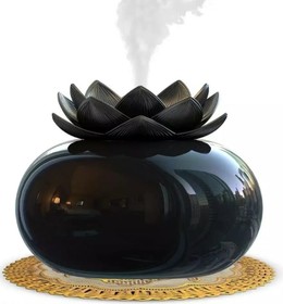 Фото 1/4 Увлажнитель аромадиффузор Air, черный лотос air-lotus02