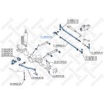 51-00635-SX, 51-00635-SX_наконечник рулевой!\ Jeep Wrangler 4WD 91-96 ...