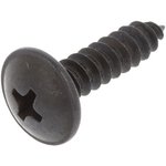 59215, Винт, 100шт, 19мм, сталь, черный, Резьба: 4,8