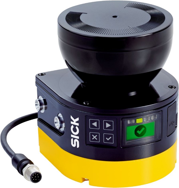 MICS3-AAAZ55AZ1P01 / 1075843, MICS3 Series Laser Scanner, 5.5m Max ...