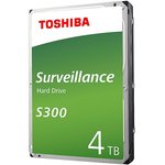 Жесткий диск Toshiba S300 HDWT840UZSVA, 4ТБ, HDD, SATA III, 3.5"
