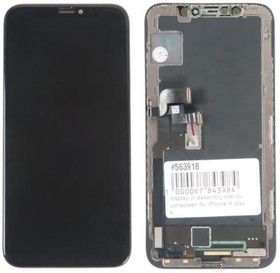 (iPhone X) дисплей в сборе с тачскрином для Apple iPhone X, черный orig