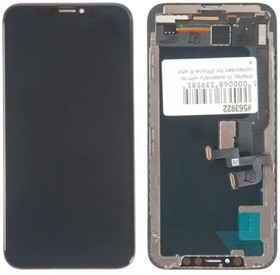 (iPhone X) дисплей в сборе с тачскрином для Apple iPhone X (TFT), черный