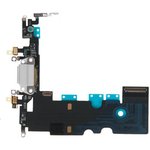 (iPhone 8) шлейф с разъемом зарядки для iPhone 8 белый