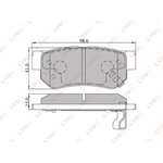 BD-3605, Колодки тормозные