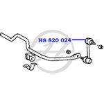 HS820024, Тяга стабилизатора задней подвески