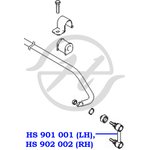 HS901001, Тяга/стойка стабилизатора