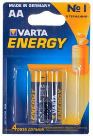 04106213412, Батарейка Varta Energy (AA, 2 шт.)