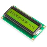 161G BC BW 161G Alphanumeric LCD Display, Yellow-Green on ...