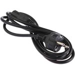 AC30UEU, IEC C13 Socket to CEE 7/7 Plug Power Cord, 1.8m