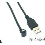 Кабель USB Type A на Micro USB угол вверх 0,5 м