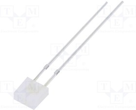 OSW5DK7DA2B, LED; rectangular; 2x5x5mm; white cold; 750?1120mcd; 100°; 20mA