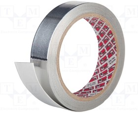 PPI-9015-6-25-25M, Tape: shielding; W: 25mm; L: 25m; Thk: 0.065mm; acrylic,conductive