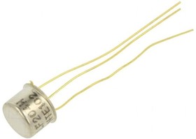 Фото 1/2 NTE102, Транзистор: PNP, биполярный, германиевый, 24В, 150мА, 150мВт, ТО5
