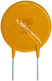 JK60-250, Предохранитель восстанавливающиеся 60В 2,5А 40А 2,5Вт -40°C+85°C 5А 50м- 8с 100м Съемный