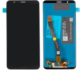 (Honor 7X) дисплей в сборе с тачскрином для Huawei Honor 7X, черный (original lcd)
