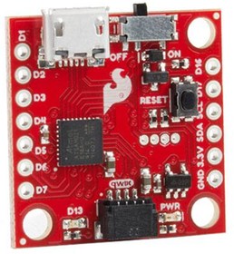 DEV-15423, Development Boards & Kits - ARM Qwiic Micro - SAMD21 Development Board
