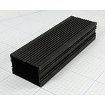 Охладитель (радиатор охлаждения) 150x 50x 31, тип C01, аллюминий, BLA452-150, черный