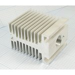 Охладитель (радиатор охлаждения) 100x 80x 70, тип I16, аллюминий, О-181, серый