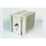 Охладитель (радиатор охлаждения) 100x 80x 70, тип I15, аллюминий, О-171, серый