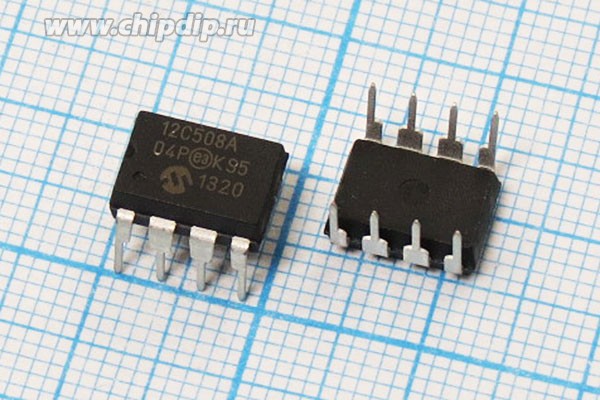 PIC12C508A-04I/P Microchip Technology | Integrated Circuits