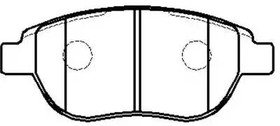 Фото 1/4 HP9602, Колодки тормозные дисковые CITROEN: Xsara, Xsara Picasso, C4