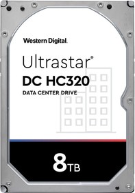 Жесткий диск WD Ultrastar DC HC320 HUS728T8TAL5204, 8ТБ, HDD, SAS 3.0, 3.5" [0b36453]