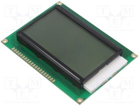 PG12864WRF-KCN-H-Q, Дисплей: LCD; графический; 128x64; FSTN Positive; 93x70x14мм; LED