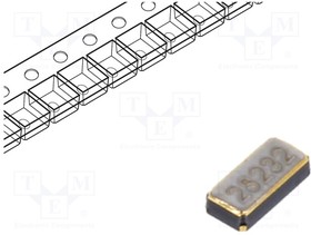 9HT10D-32.768KDZF-T, Резонатор: кварцевый; 32,768кГц; ±20ppm; 12,5пФ; SMD