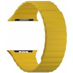 Кожаный ремешок для Apple Watch 38/40 mm LYAMBDA POLLUX DSP-24-40-YL Yellow