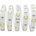 00-39 Светодиодная лента, 12В, 7,2Вт/м, smd5050, 30д/м, IP65, 360Лм/м ...