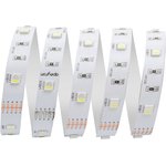 00-100, LED strip, RGBW, 12V, 7.2W/m, 30SMD(5050)/m, 360Lm/m, IP20, 10mm, 1m