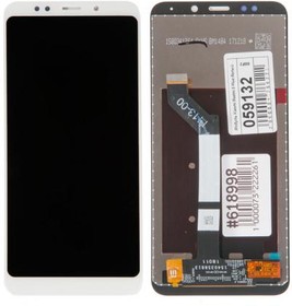 (Redmi 5 Plus) дисплей в сборе с тачскрином для Xiaomi Redmi 5 Plus, белый (original lcd)